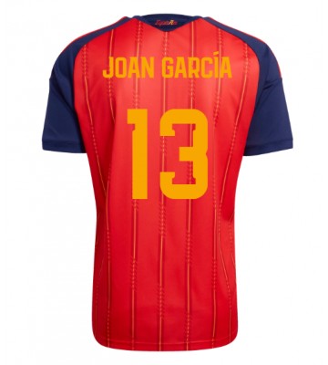 Spanien Joan Garcia #13 Hemmatröja VM 2026 Kortärmad